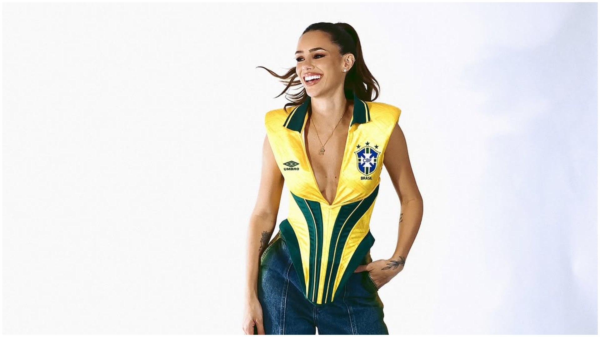Bruna Biancardi, talismanul Braziliei în victoria cu Japonia