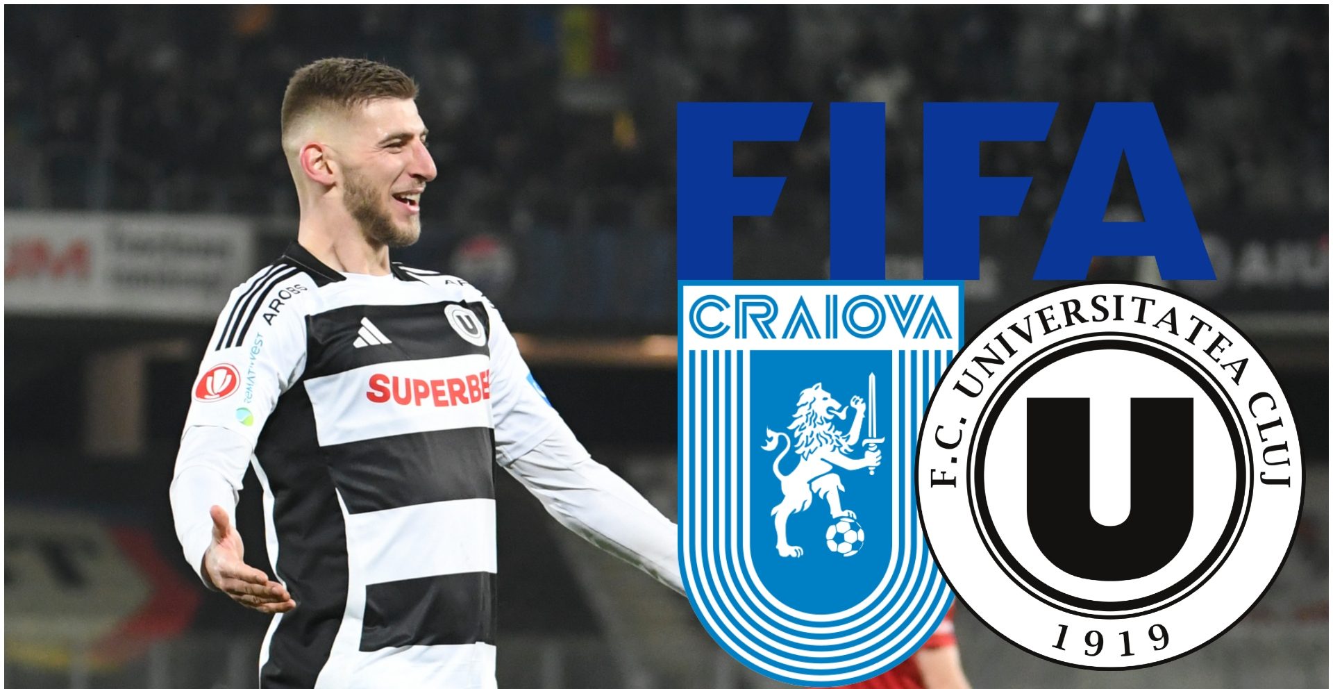 Cât vor încasa U Cluj și Universitatea Craiova pentru prezența lui Jovo Lukic la Mondial