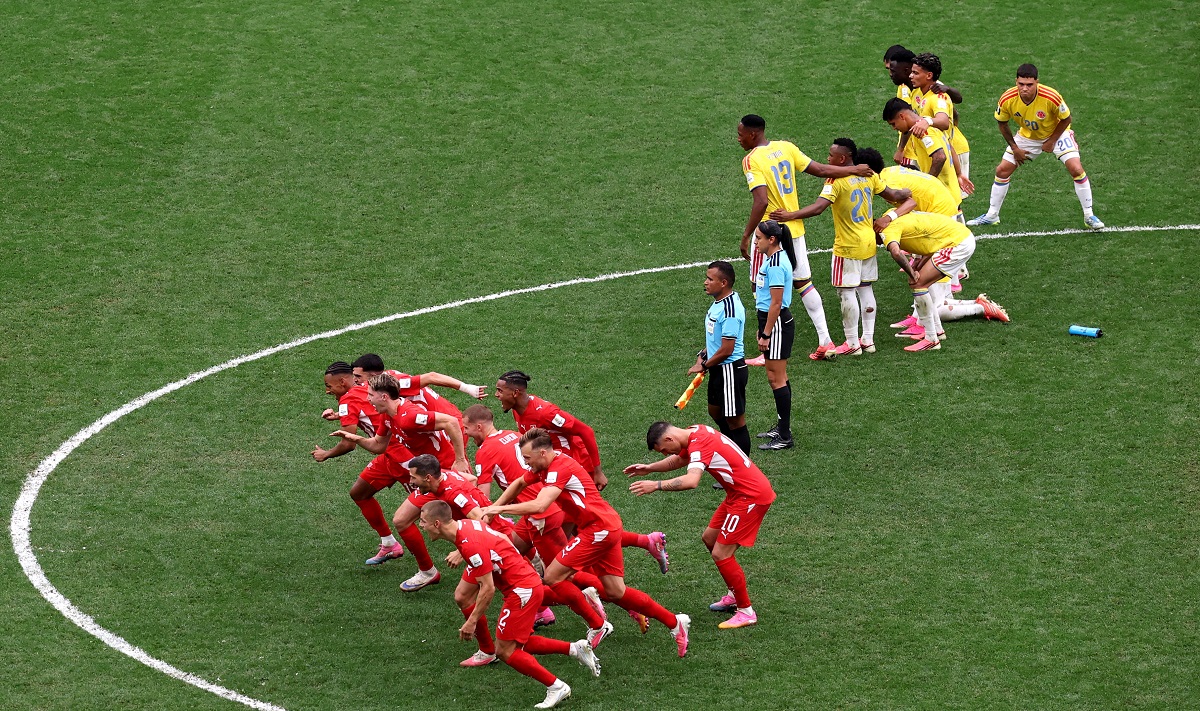 Elveția elimină Columbia la penalty-uri și merge în sferturi