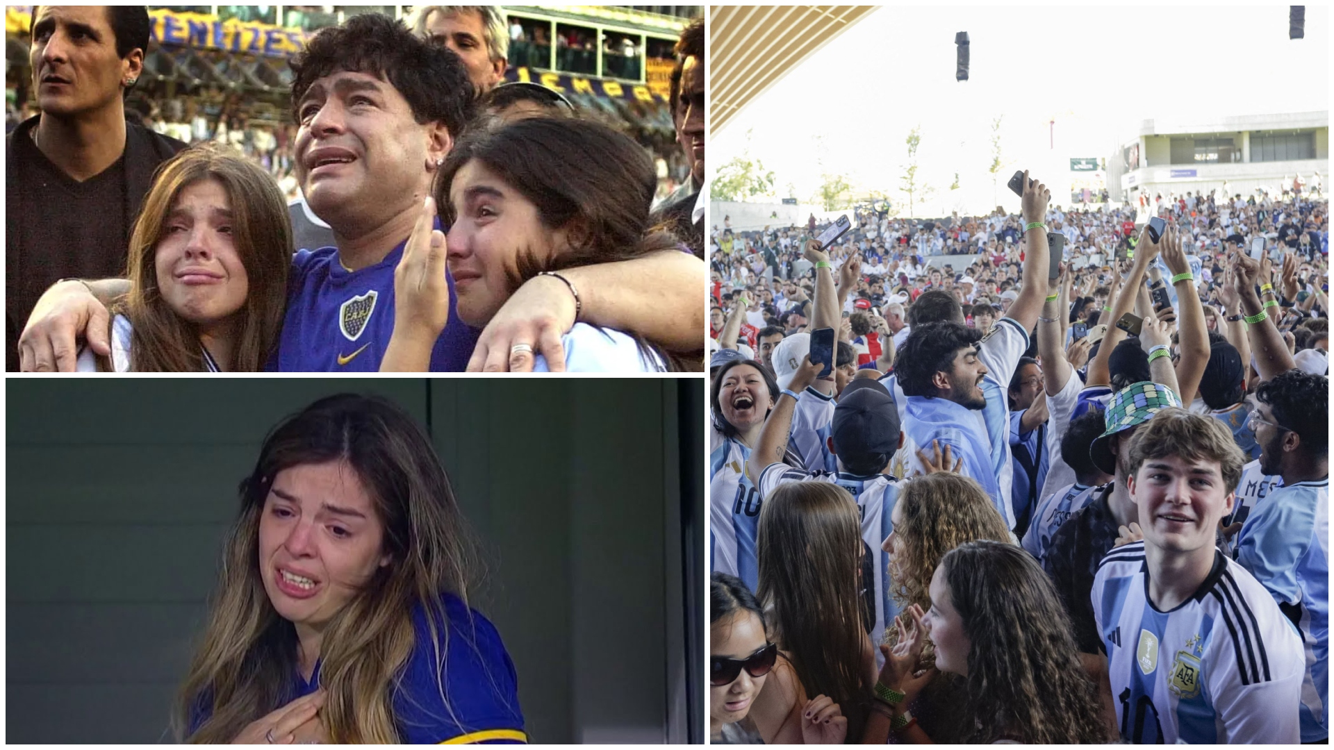 Fiica lui Maradona, emoționată după calificarea Argentinei în finală