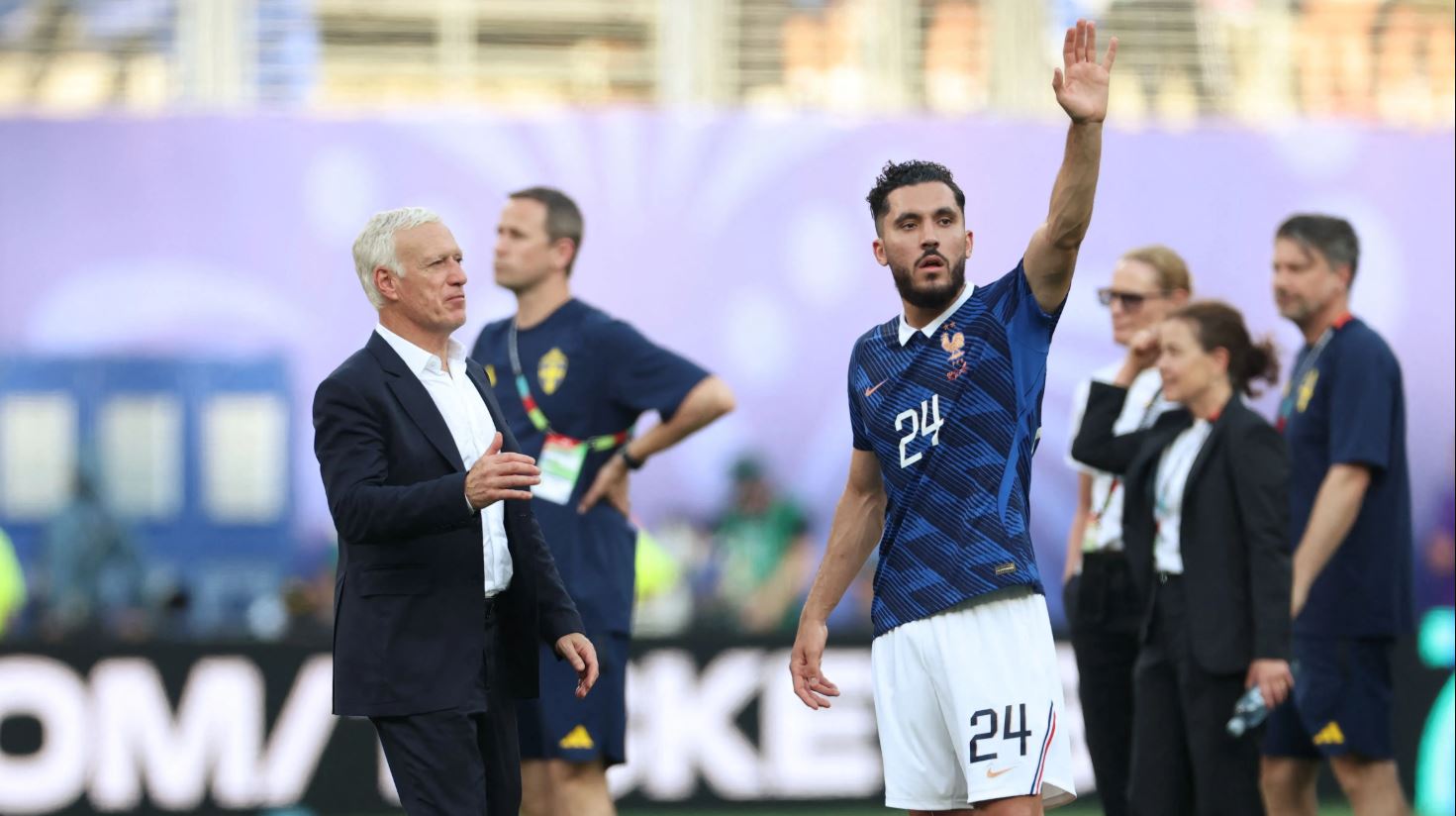 Incident la finalul meciului: starul Franței a refuzat să salute pe Deschamps