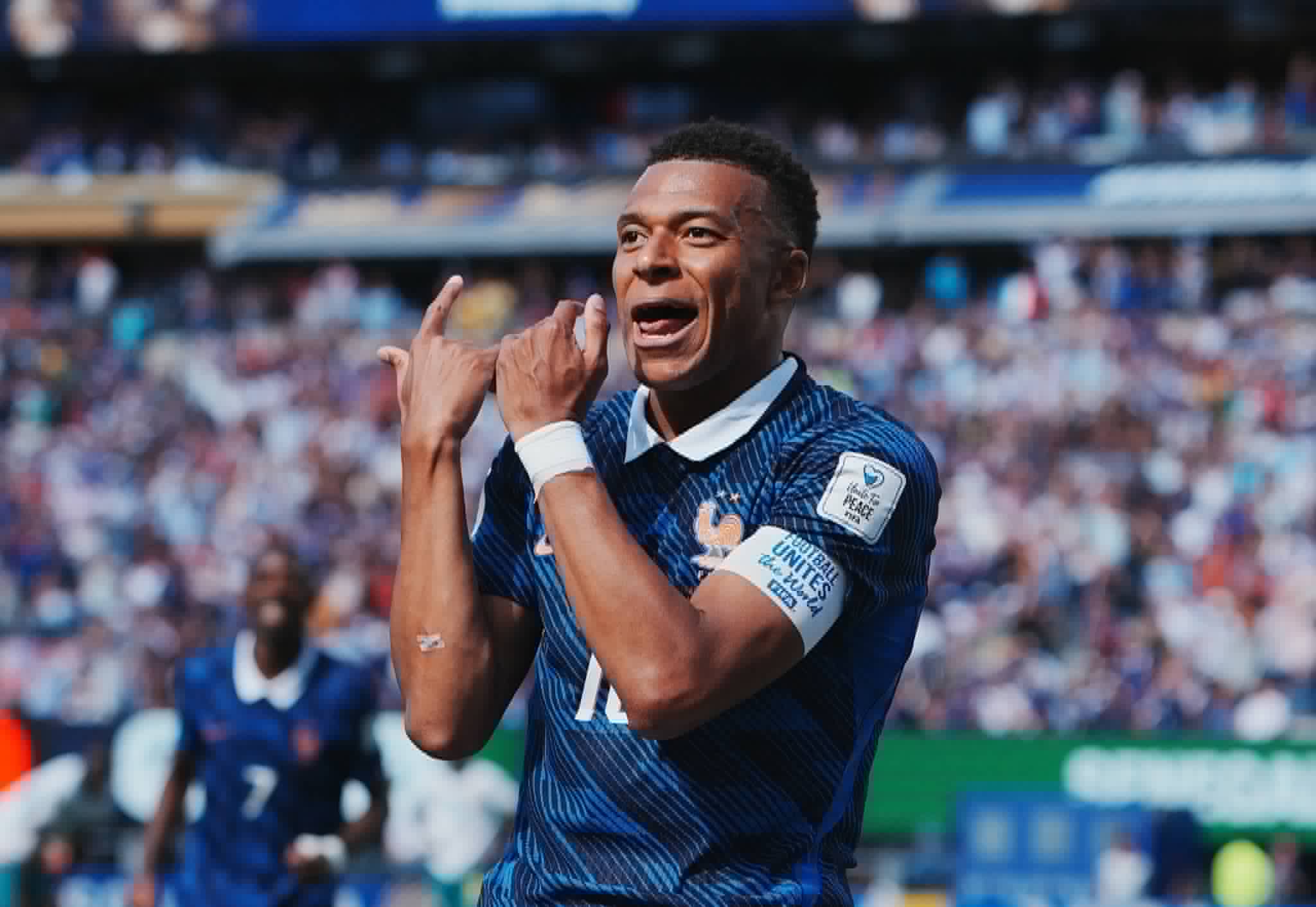 Mbappé aproape de recordul lui Messi după golul cu Irak