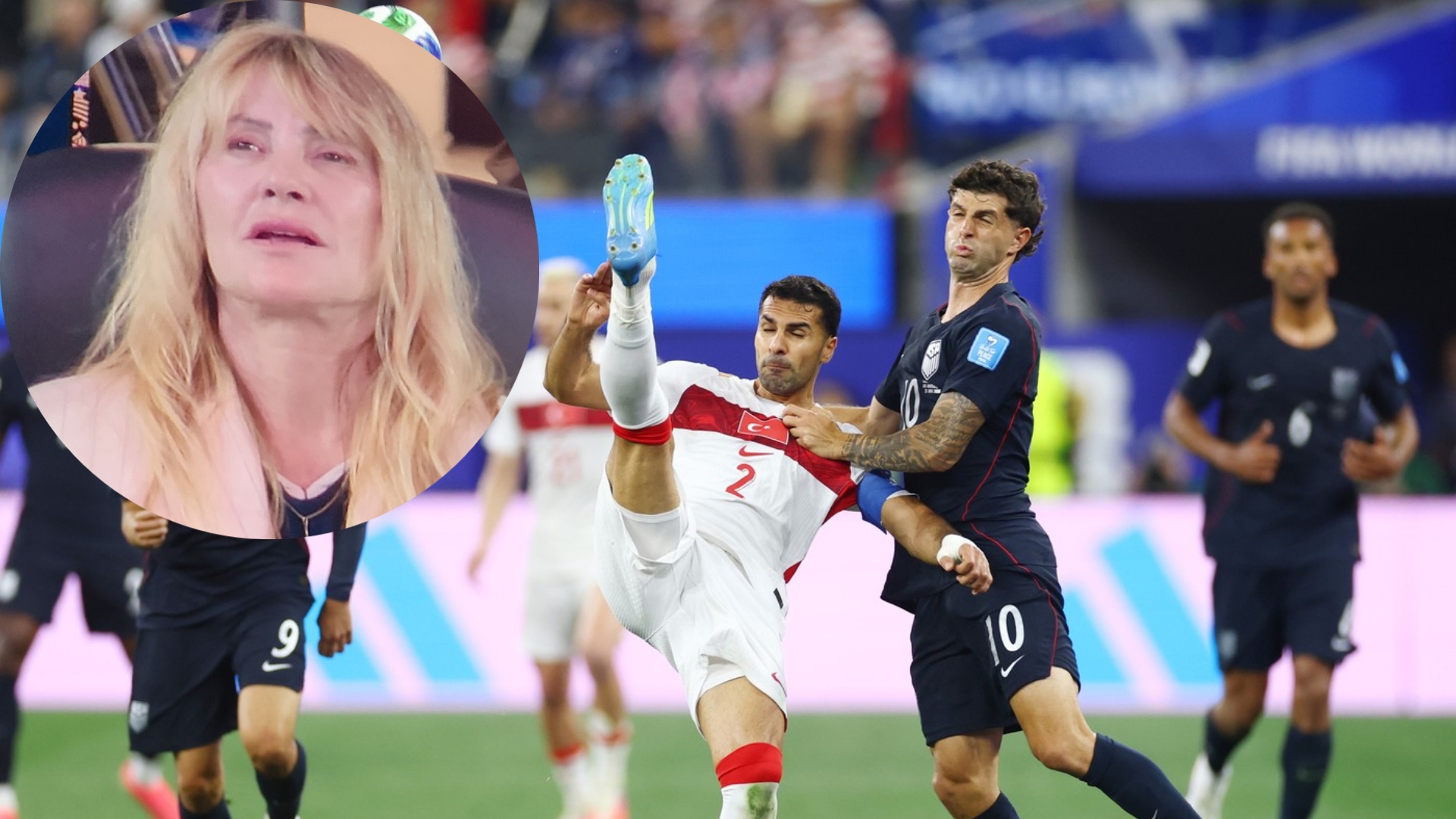 Nadia Comăneci, la meciul Turcia – SUA de la Mondial 2026, în compania vedetelor