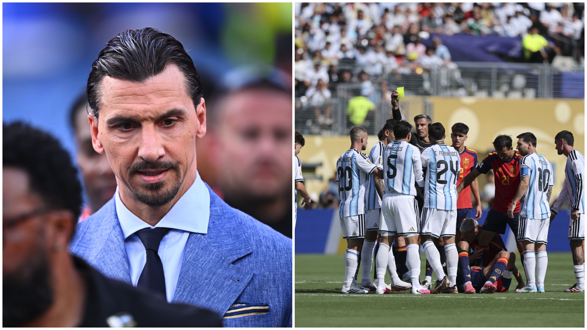 Paredes, incidentul de la finală care l-a enervat pe Zlatan