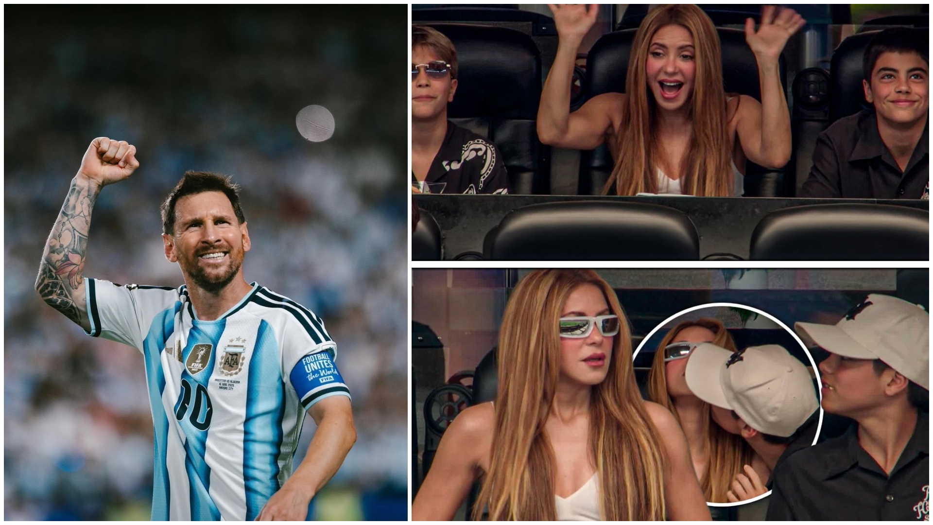 Shakira în tribune la Dallas: momentul istoric când Messi a doborât recordul