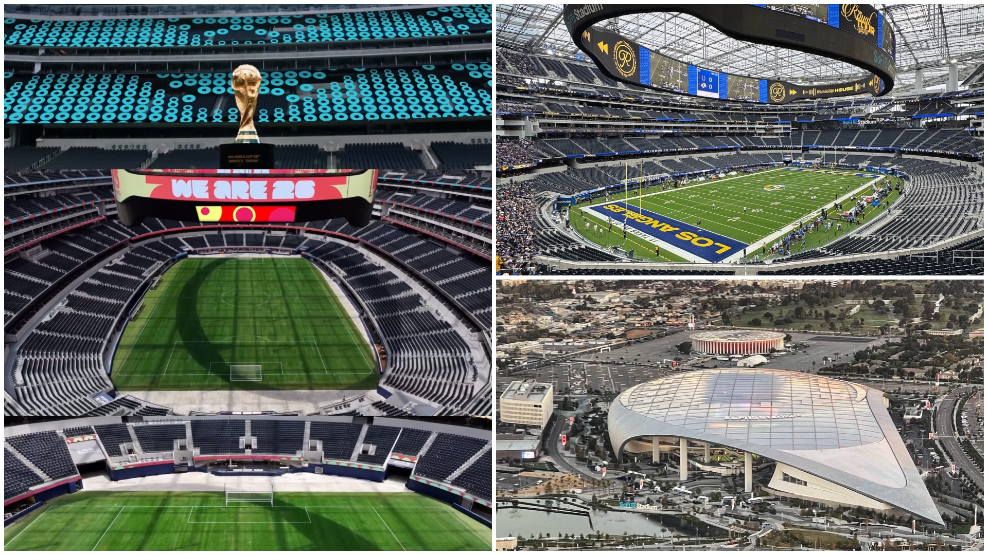 SoFi: cel mai scump stadion găzduind meciuri la Mondialul 2026