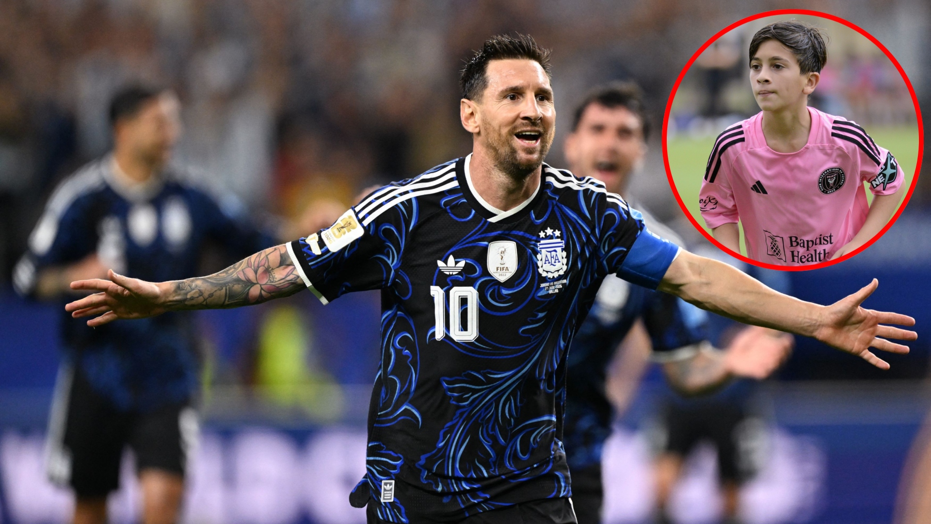 Thiago, fiul lui Lionel Messi, absent la Argentina–Iordania: ce s-a întâmplat