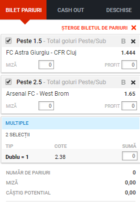 Biletul zilei 25.09.2017 | Ti-am ales un meci din Liga 1 si unul din Premier League