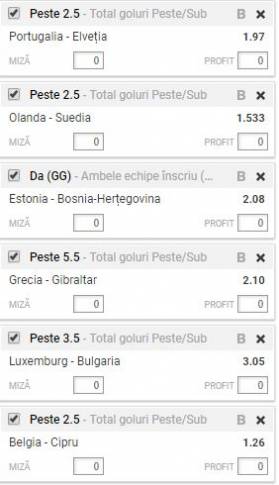 Bilet cota 50.00 10.10.2017 | Cotele nebune de astazi