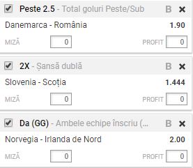 Biletul de cota 5.00 08.10.2017 | Preliminariile se apropie de final. Profita!