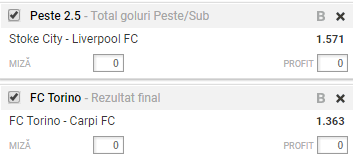 Biletul Zilei 29.11.2017 | Cupa Italiei si Premier League ne-au facut tichetul!