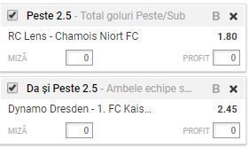 Bilet cota 5.00 20.11.2017 | Ai ponturi din Ligue 2 si Swaite Bundesliga
