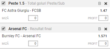 Biletul Zilei 26.11.2017 | Fac o mare greseala bookmakerii? Cota mare la Astra - FCSB! (CASTIGAT)
