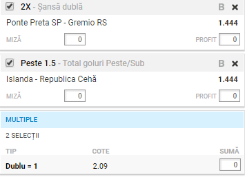 Bilet VIP 08.11.2017 | Cele mai bune cote de miercuri le gasesti AICI!