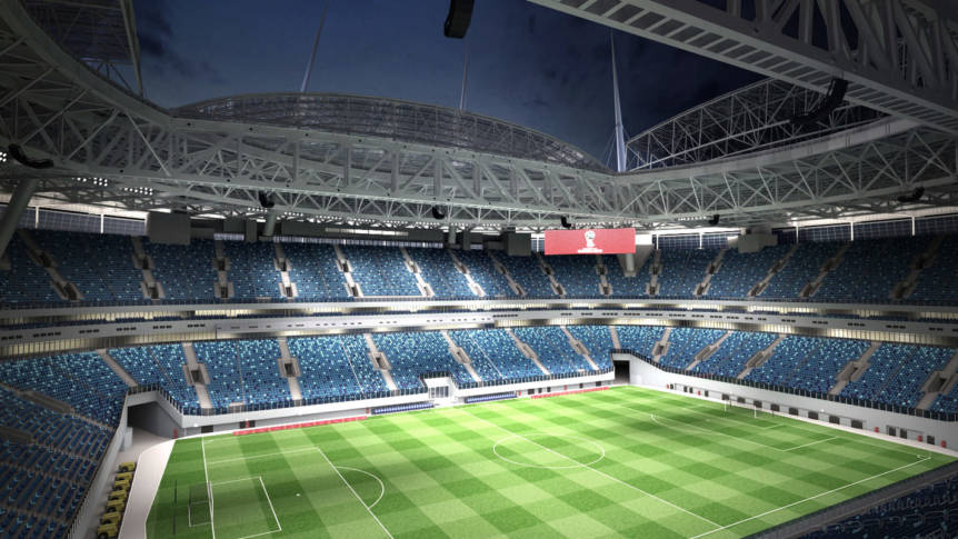 Cupa Mondiala 2018: Krestovsky Stadium, Sankt Petersburg