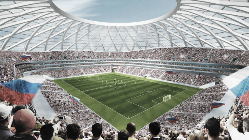 Cupa Mondiala 2018: Cosmos Arena, Samara