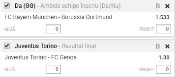Bilet VIP 20.12.2017 | Pont beton de la derby-ul Germaniei, Bayern - Dortmund!