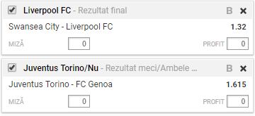Biletul VIP 22.01.2017 | Incepem saptamana cu Juventus si Liverpool!
