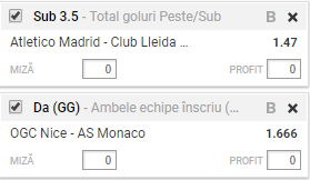 Biletul Zilei 09.01.2018 | Monaco si Atletico Madrid ne dau cele mai bune ponturi de marti