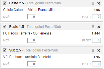Bilet cota 5.00 29.01.2018 | Meciuri profitabile in Germania 2, Italia 3 si Portugalia 1