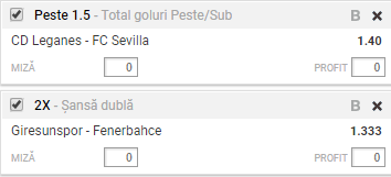 Bilet VIP 31.01.2018 | Neatentie a caselor de pariuri la un meci din Spania. Trebuie sa profiti!