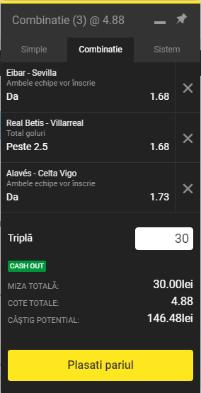 Bilet Spania etapa 22. Cele mai bune ponturi din La Liga sunt aici!