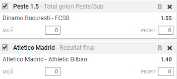 Dinamo - FCSB și duelul ”Atleticelor”. Cele două propuneri ”beton” pentru biletul zilei de duminică!