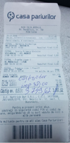 Un alt ”sărit” de pe fix a stors casele de pariuri. N-ai fi pus niciodată biletul ăsta. Era nebunie curată!