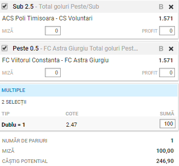 Biletul Zilei 04.05.2018. Pariem pe Liga I