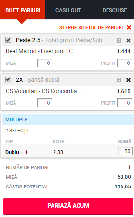 Biletul Zilei 26 mai 2018 | Combinăm finala UCL cu Liga 1