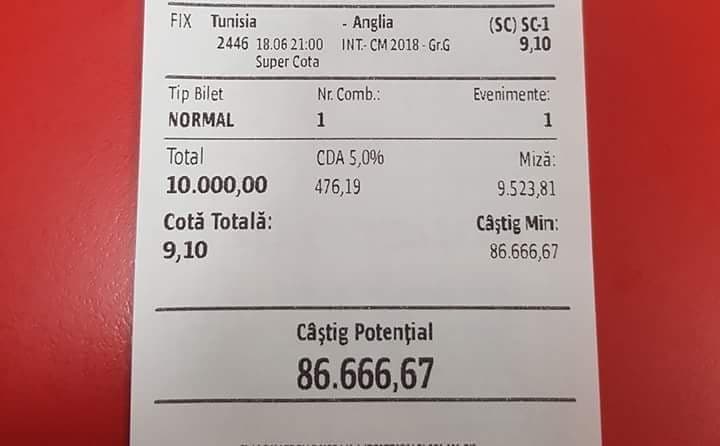 I-a ieșit Mondialul din cap! Suma imensă pierdută de un parior total neinspirat!