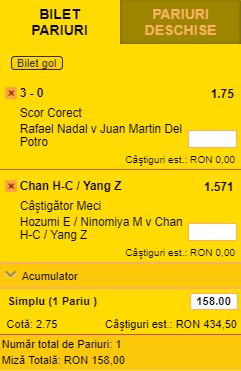 Biletul zilei tenis 8 iunie 2018 | Rafa, nu vrem emoții!