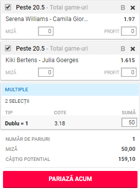 Biletul Zilei 10 iulie 2018. Am pregătit două ponturi de la Wimbledon