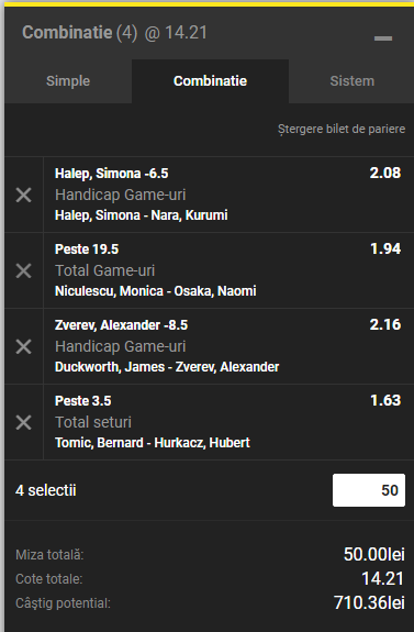 Ponturi tenis de la Wimbledon (3 iulie). Simona intră în scenă