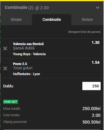 Biletul Zilei Unibet 23.10.2018. Ponturile de astăzi din Champions League
