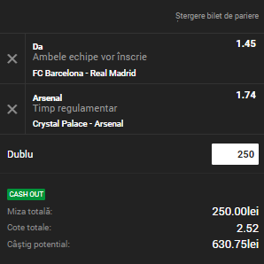 Biletul Zilei Unibet 28.10.2018. Cel mai tare pont de la Barca - Real