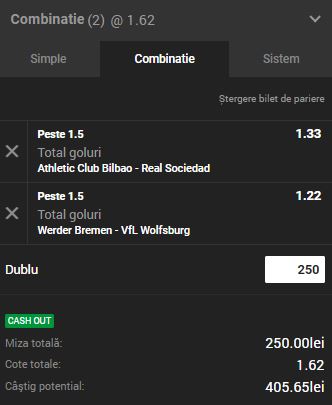 Biletul Zilei Unibet 05.10.2018. Pariem pentru un nou tichet CÂŞTIGĂTOR