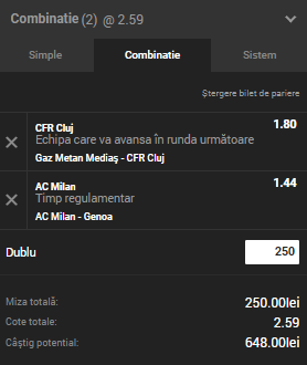 Biletul Zilei Unibet 31.10.2018. Ponturile pe care pariem miercuri