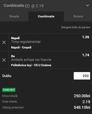 Biletul Zilei Unibet 02.11.2018. Două ponturi de neratat pentru vineri