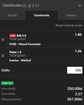 Biletul Zilei Unibet 10.12.2018. Două ponturi de încredere şi-un profit pe măsură