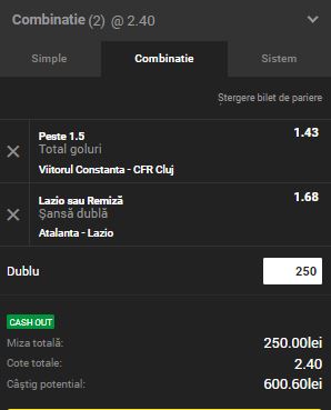 Biletul Zilei Unibet 17.12.2018. Ponturile pe care pariem luni