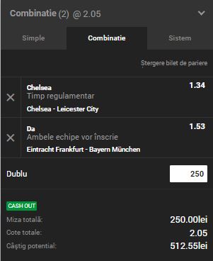 Biletul Zilei Unibet 22.12.2018. Două ponturi pariuri de încredere
