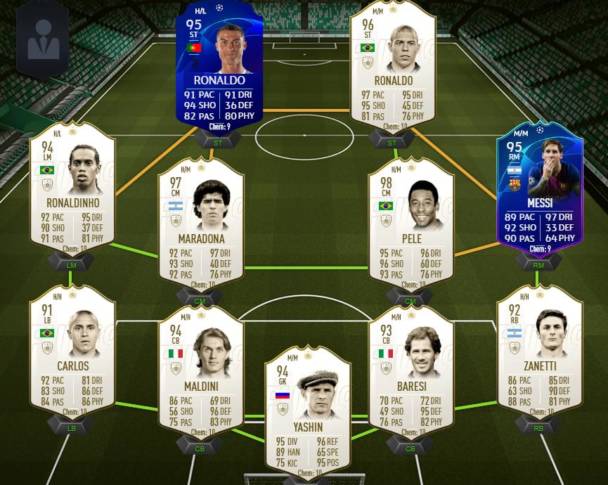 Cel mai bun ”11” din istoria fotbalului. Echipa de vis cu Ronaldo și Ronaldo în atac!
