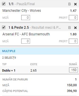 Biletul Zilei 6 octombrie. Avem o cotă excelentă din Premier League