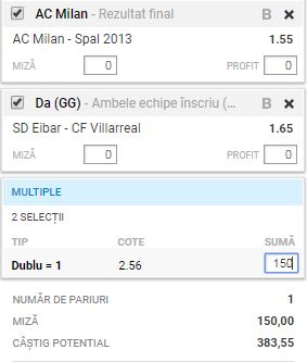 Biletul Zilei 31 octombrie 2019. Ne dublăm banii cu Serie A şi La Liga